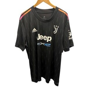 Juventus 2021 Away Adidas Jersey Vlahovic Mens Size 3XL Full UCL Patches Bitget